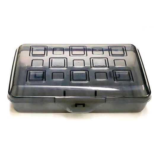 Sterilite Translucent Storage Case - Select Color (8" x 5" x 2") Perfect for School Supplies, Electronic Accessories, Makeup, and more! - Dollar Fanatic
