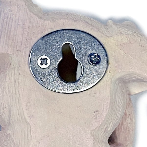 Stone Critters See No Evil/Hear No Evil/Speak No Evil Pigs Wall Hooks - SCH - 0039 (3 - Piece Set) - Dollar Fanatic