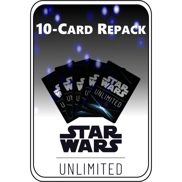 Star Wars Unlimited Trading Card Game Collection 10 Different TCG Cards Lot