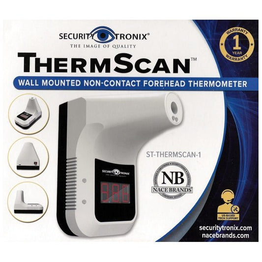 ThermScan Non-Contact Forehead Thermometer - Wall Mounted (St-Thermscan-1) - Dollar Fanatic
