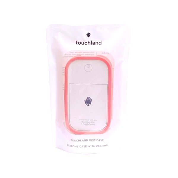 Touchland Silicone Case with Keyring - Candy Red (Fits Touchland Mist Spray) Match with Your Favorite Scent - Dollar Fanatic