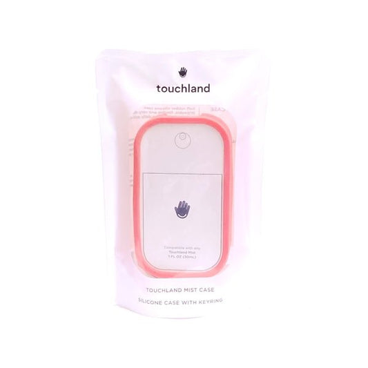 Touchland Silicone Case with Keyring - Candy Red (Fits Touchland Mist Spray) Match with Your Favorite Scent - Dollar Fanatic
