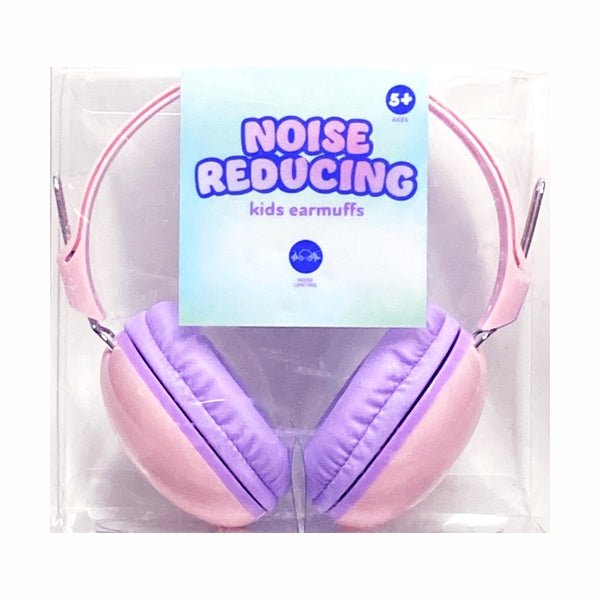 Vivitar Kids Noise Reducing Hearing Protection Ear Muffs (Pink/Purple) For ages 5+ - Dollar Fanatic