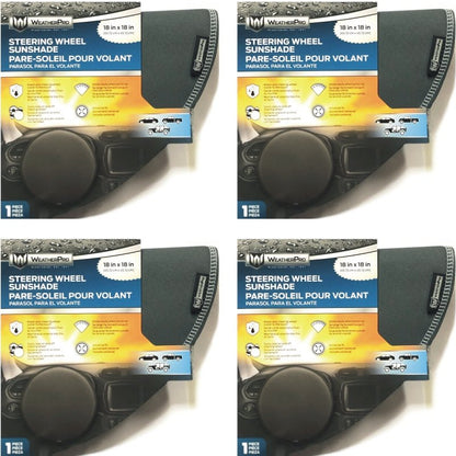 WeatherPro Steering Wheel Sunshade Cover (18" x 18") Universal Design - Dollar Fanatic