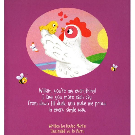 William I Love You, a Bushel and a Peck Personalized Name Picture Book (Hardcover Book) - Dollar Fanatic