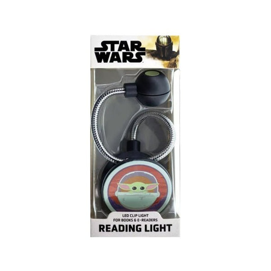 WithIt LED Reading Book Light Clip - Mandalorian Grogu/Black (Battery Powered) Clip Light for Books and E - Readers - Dollar Fanatic