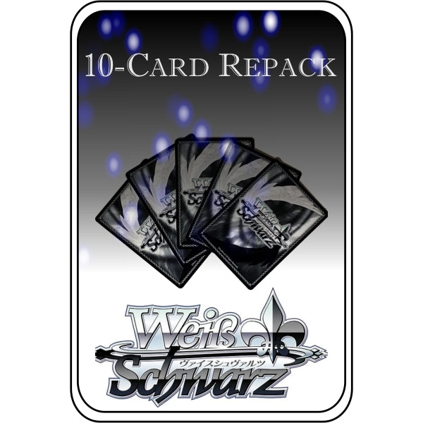 Weiss Schwarz Trading Card Game Collection 10 Different TCG Cards Lot