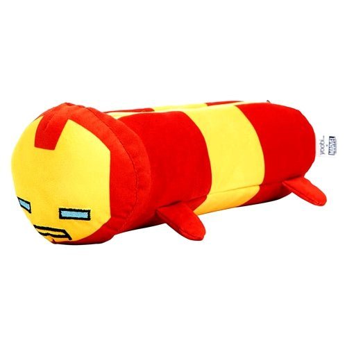 Yoobi Iron Man 3-D Plush Microfiber Zipper Pouch (8.5" x 3.5") - Dollar Fanatic