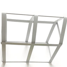 Ankyo White Metal Plant Stand - House (8.12" x 4" x 8") 2-Piece Display - DollarFanatic.com