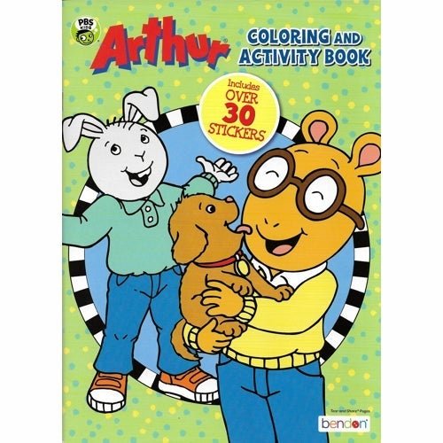 Arthur Coloring & Activity Book (Includes Rewards Stickers) - DollarFanatic.com