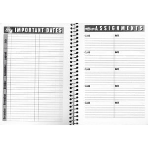 Assignment Organizer Notebook - 7" x 5" (40 Sheets) Colors Vary - DollarFanatic.com