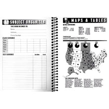 Assignment Organizer Notebook - 7" x 5" (40 Sheets) Colors Vary - DollarFanatic.com