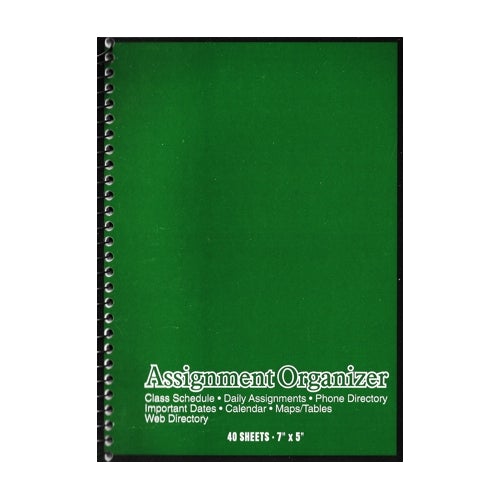 Assignment Organizer Notebook - 7