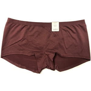 Auden Women's Seamless Boyshort Underwear - Crimson Red (Large - 12/14) - DollarFanatic.com