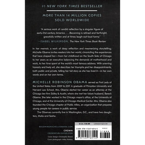 Becoming - Michelle Obama (441 Pages) Paperback Book - DollarFanatic.com