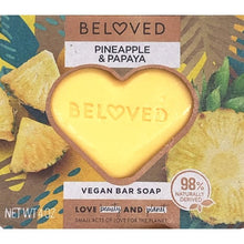 Beloved Vegan Body Bar Soap - Pineapple Papaya (Net wt. 4 oz. ) - DollarFanatic.com