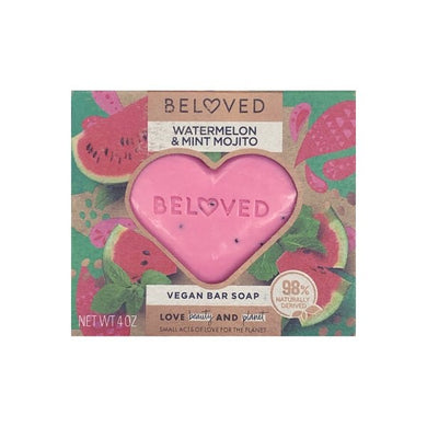 Beloved Vegan Body Bar Soap - Watermelon Mint Mojito (Net wt. 4 oz. ) - DollarFanatic.com