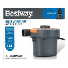 Bestway Electric AC Air Pump - Sidewinder (110-120V) Includes 3 Valve Adapters - DollarFanatic.com