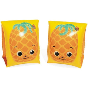 Bestway Fruitastic Pineapple Swimming Armband Floats - Ages 3-6 (One Pair) - DollarFanatic.com