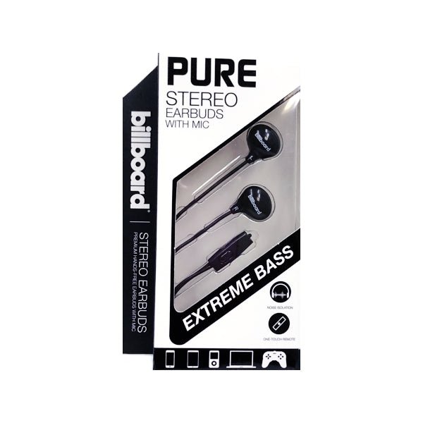Billboard titanium online earbuds with mic