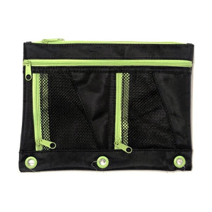 Binder Zipper Pouch - Select Color (10" x 7.25") PVC Free - DollarFanatic.com