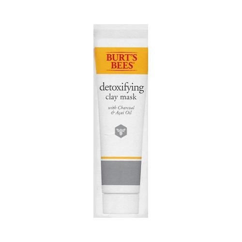 Burt's Bees Detoxifying Clay Mask with Charcoal & Acai Oil (Net wt. 0.57 oz.) - DollarFanatic.com