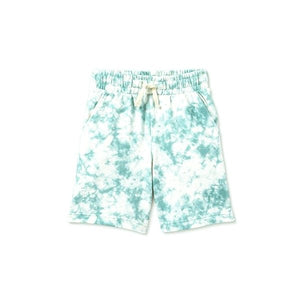 Cat & Jack Kids' Mid-Length Tie-dye Shorts - Ocean Green (Kids Size M - 7/8) - DollarFanatic.com