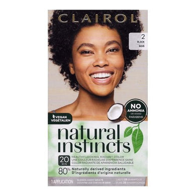 Clairol Natural Instincts Demi-Permanent Hair Color Kit (Select Color) Vegan, Lasts 28 Shampoos - DollarFanatic.com