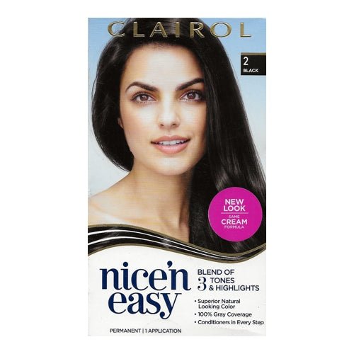 Clairol Nice 'n Easy Hair Color Permanent Kit (Select Color) 100% Gray Coverage - DollarFanatic.com