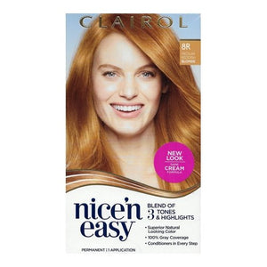 Clairol Nice 'n Easy Hair Color Permanent Kit (Select Color) 100% Gray Coverage - DollarFanatic.com