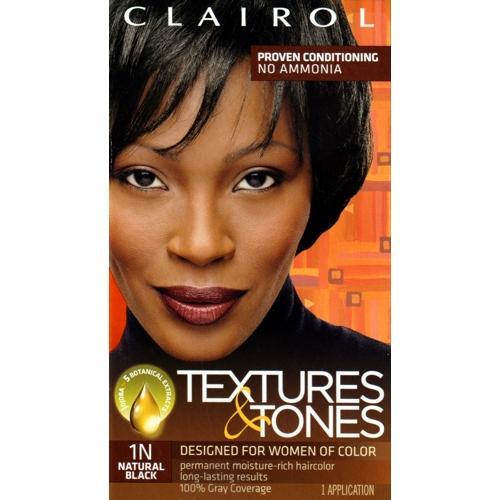 Clairol Textures & Tones Hair Color Kit (Select Color) 100% Gray Coverage - DollarFanatic.com