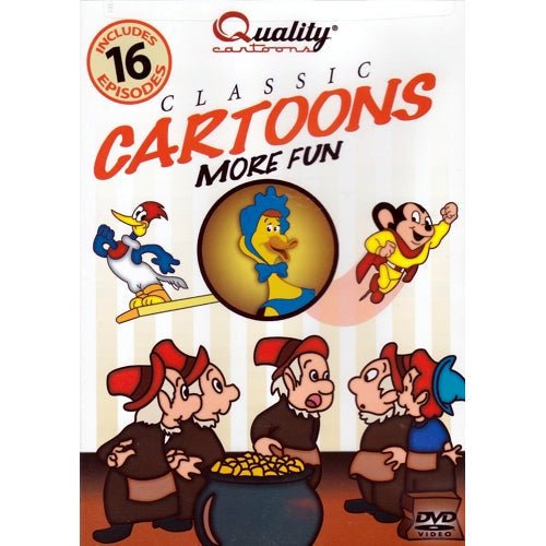 Classic Cartoons - More Fun (Cartoon DVD) Includes 16 Episodes - DollarFanatic.com