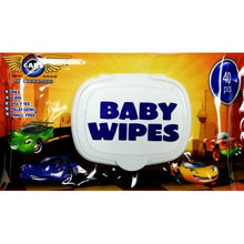 Clearance - Alcohol Free Baby Wipes - Junior Elf Original Cars (40 Count) Best by Date: 11/30/2022 - DollarFanatic.com