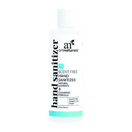 Clearance - ArtNaturals Scent Free Hand Sanitizer (8 fl. oz.) Plant-Based, Vegan - DollarFanatic.com