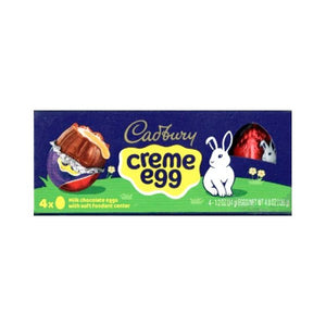 Clearance - Cadbury Creme Milk Chocolate Eggs with Soft Fondant Center (4 Pack) Best by Date: 07/2023 - DollarFanatic.com
