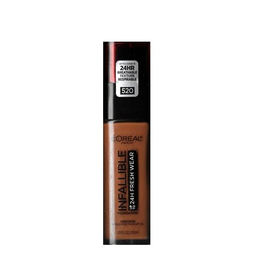 Clearance - L'Oreal Infallible 24 Hr Fresh Wear Liquid Foundation - SPF 25 (Select Color) - DollarFanatic.com
