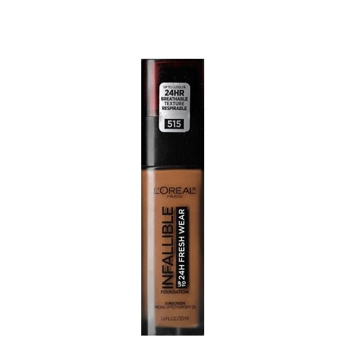 Clearance - L'Oreal Infallible 24 Hr Fresh Wear Liquid Foundation - SPF 25 (Select Color) - DollarFanatic.com