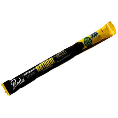 Clearance - Panda Soft Black Licorice Stick (Net Wt. 1.125 oz.) Best by Date: 11/30/2022 - DollarFanatic.com