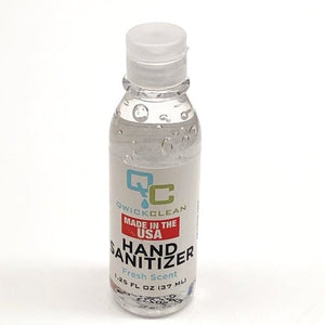 Clearance - QwickClean Hand Sanitizer - Fresh Scent (1.25 fl. oz.) Best By Date 06/20/2021 - DollarFanatic.com