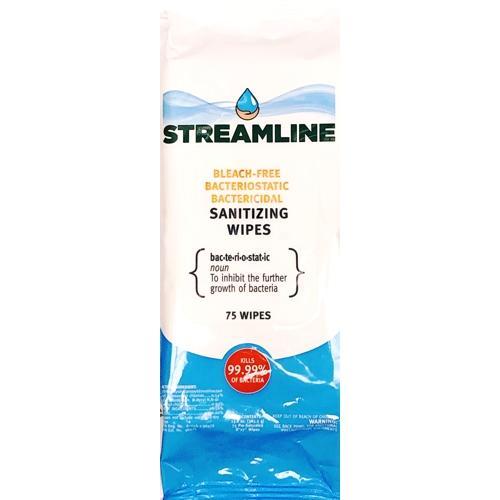 Clearance - Streamline Bleach-Free Sanitizing Wipes (75 Pack) Best By Date 11/11/2021 - DollarFanatic.com