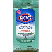 Clorox Disinfecting Wipes To Go Pack - Fresh Scent (9 Pack) - DollarFanatic.com