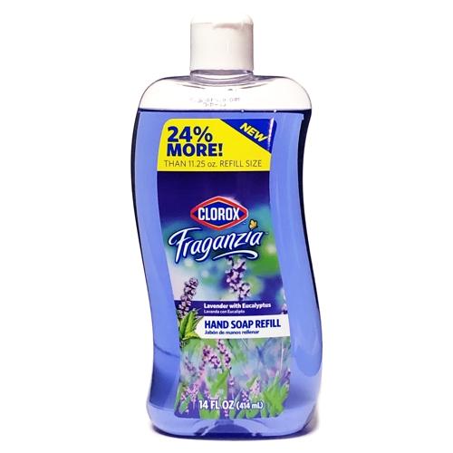 Clorox Fraganzia Liquid Hand Soap Refill (14 fl. oz.) Select Scent - DollarFanatic.com