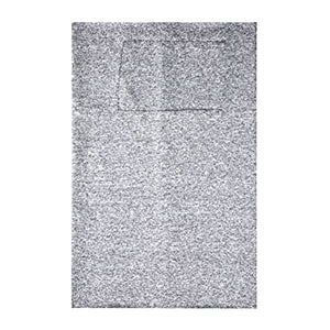 Cloth Neck Gaiter Face Covering Mask - Heather Gray (9.5" x 14. 5") with Filter Pocket - DollarFanatic.com