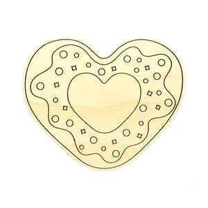 Color & Decorate Wood Craft (Select Style) Unfinished Wood Cutouts - DollarFanatic.com