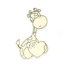 Color & Decorate Wood Craft (Select Style) Unfinished Wood Cutouts - DollarFanatic.com
