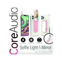 CoreAudio SmartPhone Selfie Light & Mirror (Rechargeable) - DollarFanatic.com