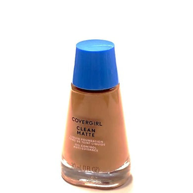 CoverGirl Clean Matte Liquid Foundation - Oil Control (1.0 fl. oz.) Select Color - DollarFanatic.com