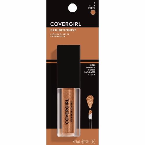 CoverGirl Exhibitionist Liquid Glitter Eye Shadow (0.13 fl. oz.) Select Color - Dollar Fanatic