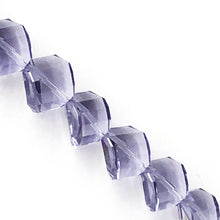 Craft Medley Diamond Twist-Cut Faceted Acrylic Beads (7" Strand) Select Color - DollarFanatic.com