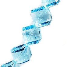 Craft Medley Diamond Twist-Cut Faceted Acrylic Beads (7" Strand) Select Color - DollarFanatic.com
